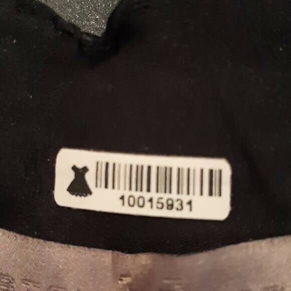 Halston Heritage Floral A-Line Dress - Floral - Black Multi - Picture 8 of 8